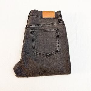 Madewell The Perfect Vintage Jean Charcoal Denim Size 27